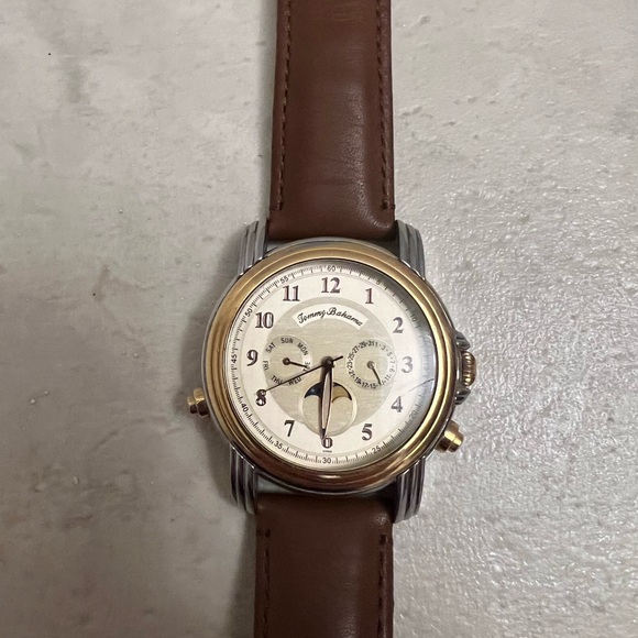 Tommy Bahama TB1065 Pineapple Dial Moon Phase calendar - Picture 2 of 5